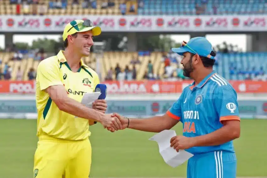 India vs Australia ল্যান্ড ডাউনে ক্রিকেট সংঘর্ষ